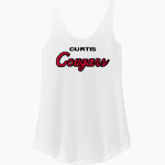 Curtis Cougars <span class="pdp-name-mascot">Curtis Cougars</span> District Women's Perfect Tri Relaxed Tank Front Thumbnail