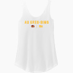 Au Gres-Sims HIGH SCHOOL WOLVERINES <span class="pdp-name-mascot">AU GRES - SIMS WOLVERINES</span> District Women's Perfect Tri Relaxed Tank Front Thumbnail