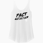 PACT Charter School Official Online Store <span class="pdp-name-mascot">Pact Charter Panthers</span> District Women's Perfect Tri Relaxed Tank Front Thumbnail