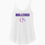 BEMENT MIDDLE SCHOOL BULLDOGS District Women's Perfect Tri Relaxed Tank Front Thumbnail