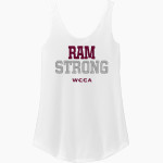 WILKINSON COUNTY CHRISTIAN ACADEMY RAMS <span class="pdp-name-mascot">WILKINSON CO RAMS</span> District Women's Perfect Tri Relaxed Tank Front Thumbnail
