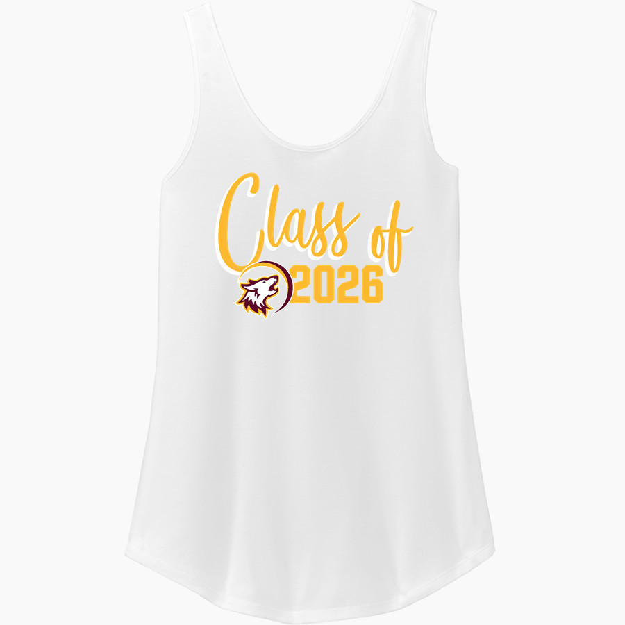 Oak Hills Christian College Wolfpack District Women's Perfect Tri Relaxed Tank