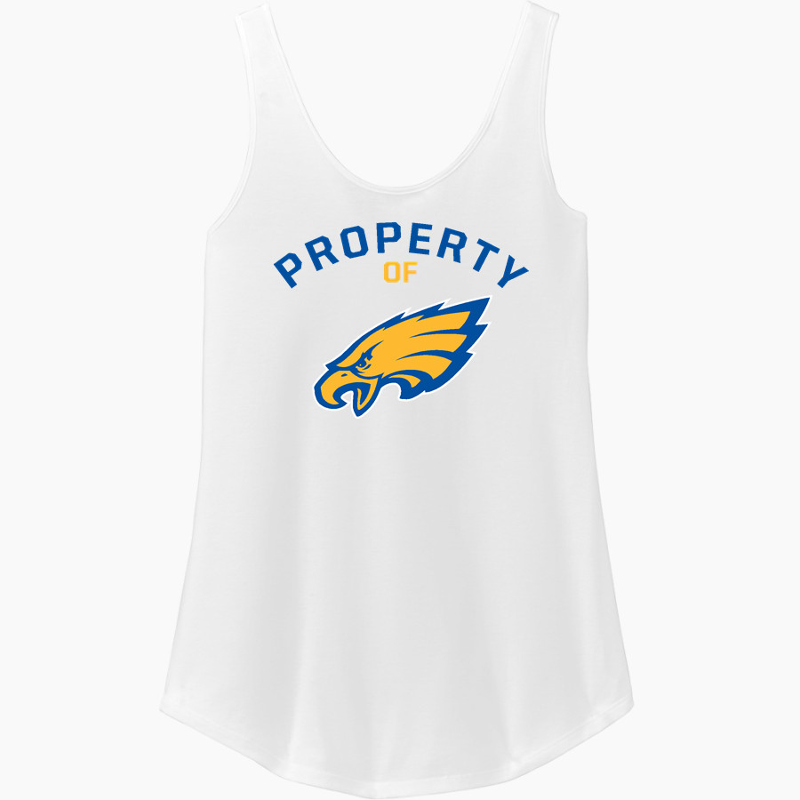 PENNSVILLE MEMORIAL HIGH SCHOOL EAGLES <span class="pdp-name-mascot">PENNSVILLE MEMORIAL EAGLES</span> District Women's Perfect Tri Relaxed Tank