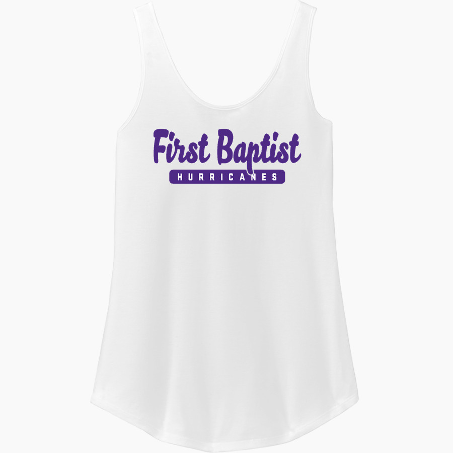 First Baptist Hurricanes <span class="pdp-name-mascot">First Baptist Hurricanes</span> District Women's Perfect Tri Relaxed Tank