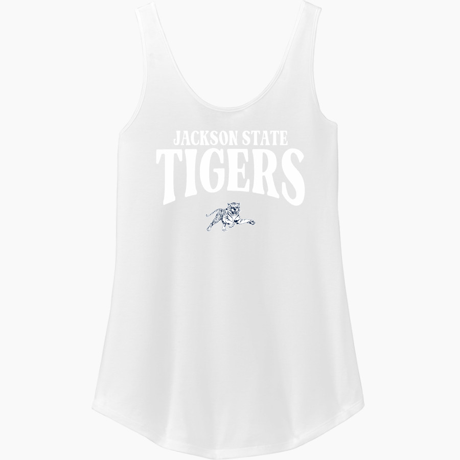 Jackson State Tigers District Women's Perfect Tri Relaxed Tank