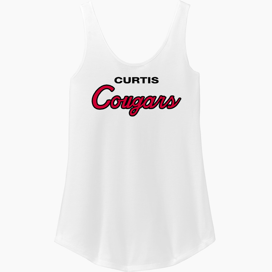 Curtis Cougars <span class="pdp-name-mascot">Curtis Cougars</span> District Women's Perfect Tri Relaxed Tank