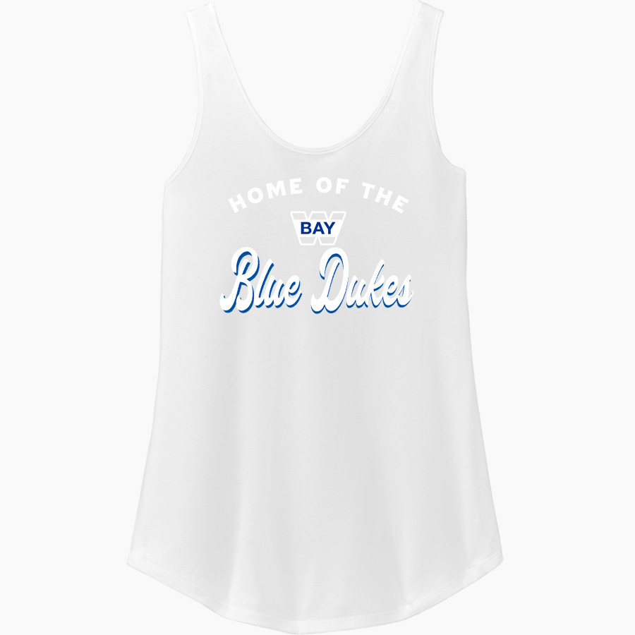 Whitefish Bay Blue Dukes District Women's Perfect Tri Relaxed Tank