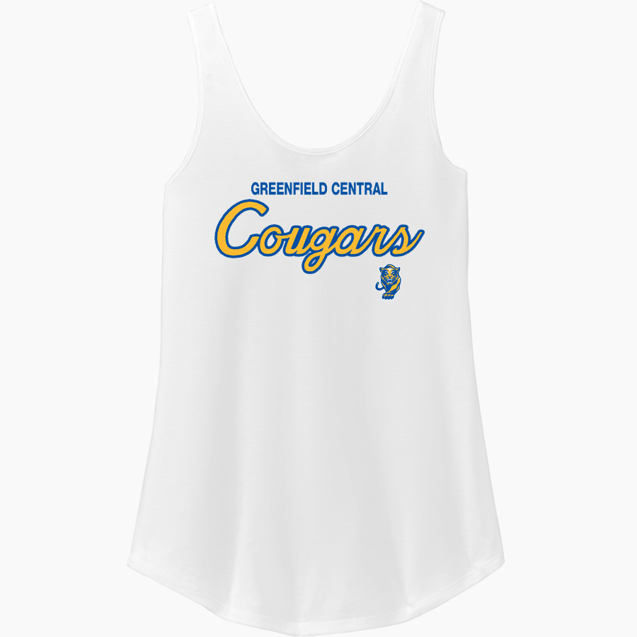 Greenfield Central Cougars Online Store <span class="pdp-name-mascot">Greenfield-Central Cougars</span> District Women's Perfect Tri Relaxed Tank