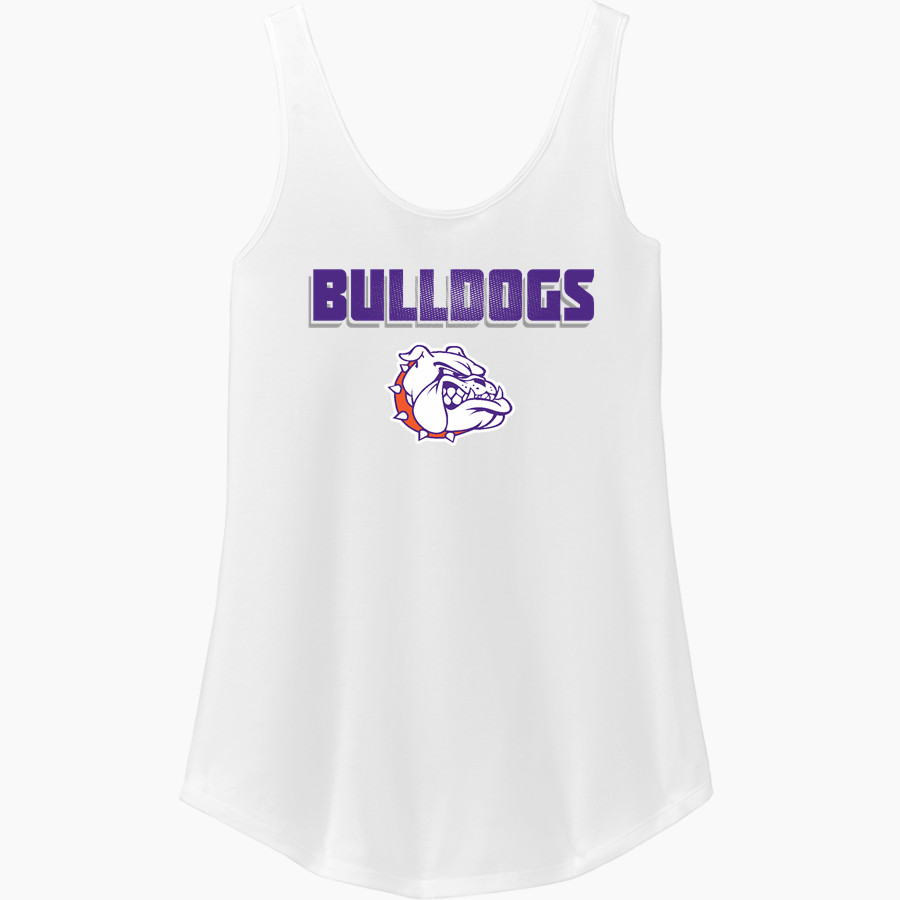 BEMENT MIDDLE SCHOOL BULLDOGS District Women's Perfect Tri Relaxed Tank