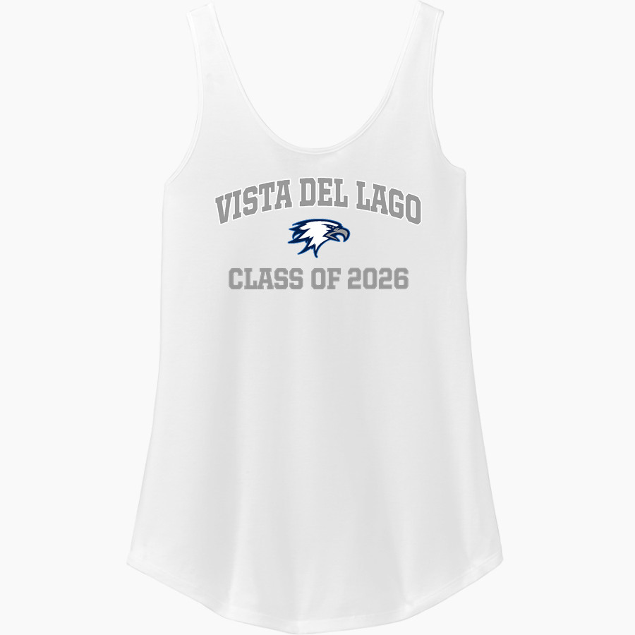 VISTA DEL LAGO HIGH SCHOOL EAGLES <span class="pdp-name-mascot">VISTA DEL LAGO EAGLES</span> District Women's Perfect Tri Relaxed Tank