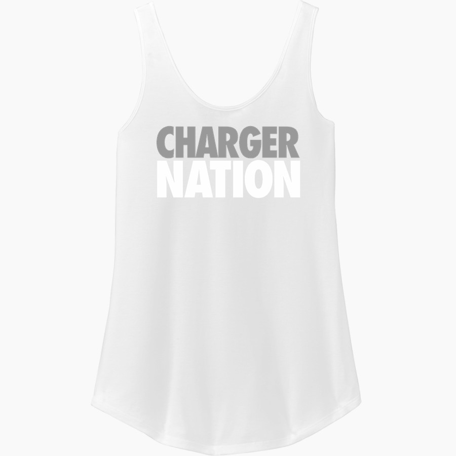 HIllsdale Chargers <span class="pdp-name-mascot">HIllsdale College Chargers</span> District Women's Perfect Tri Relaxed Tank
