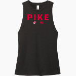 Pike Red Devils District Women's Perfect Tri Muscle Tank Front Thumbnail