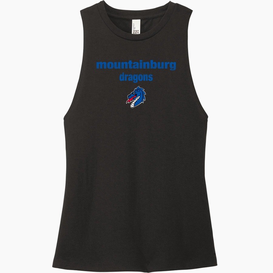 Mountainburg Dragons <span class="pdp-name-mascot">Mountainburg Dragons</span> District Women's Perfect Tri Muscle Tank