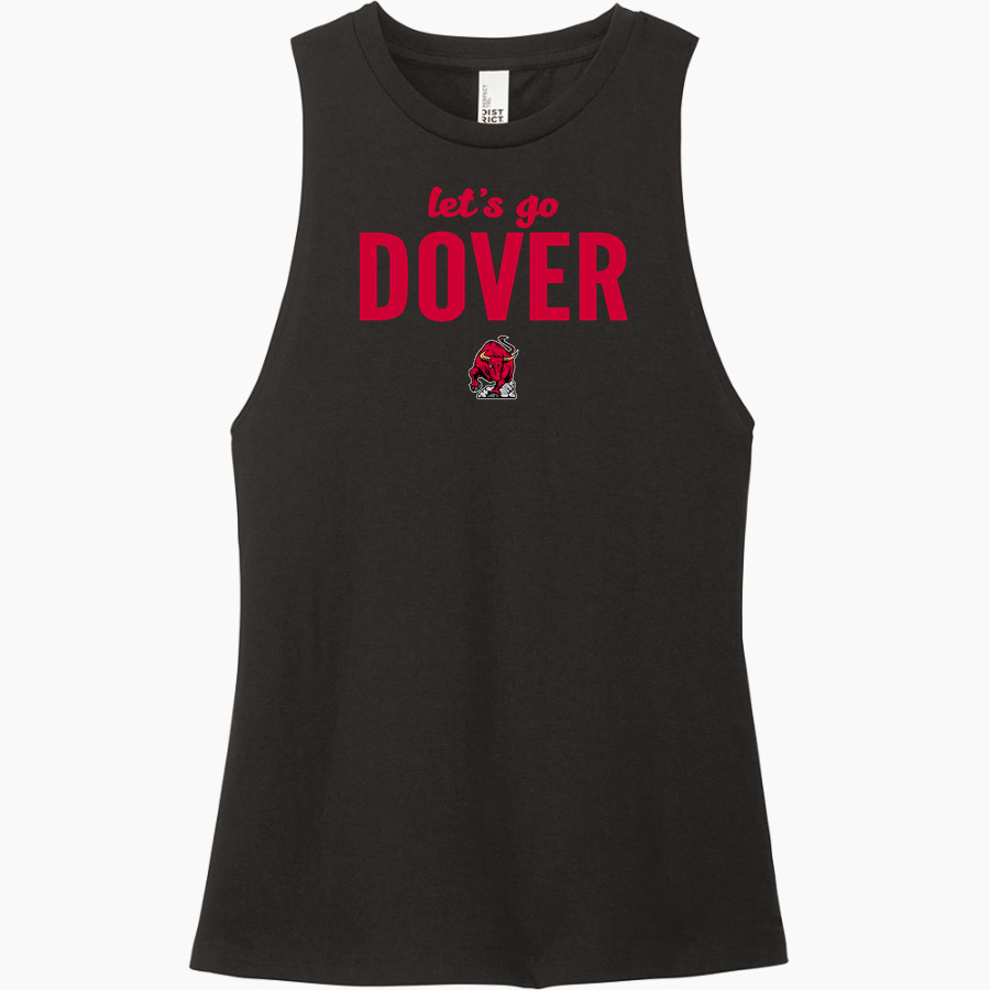 DOVER HIGH SCHOOL LONGHORNS District Women's Perfect Tri Muscle Tank
