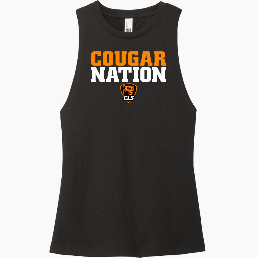 CHRIST LUTHERAN Cougars <span class="pdp-name-mascot">CHRIST LUTHERAN DAY SCHOOL Cougars</span> District Women's Perfect Tri Muscle Tank