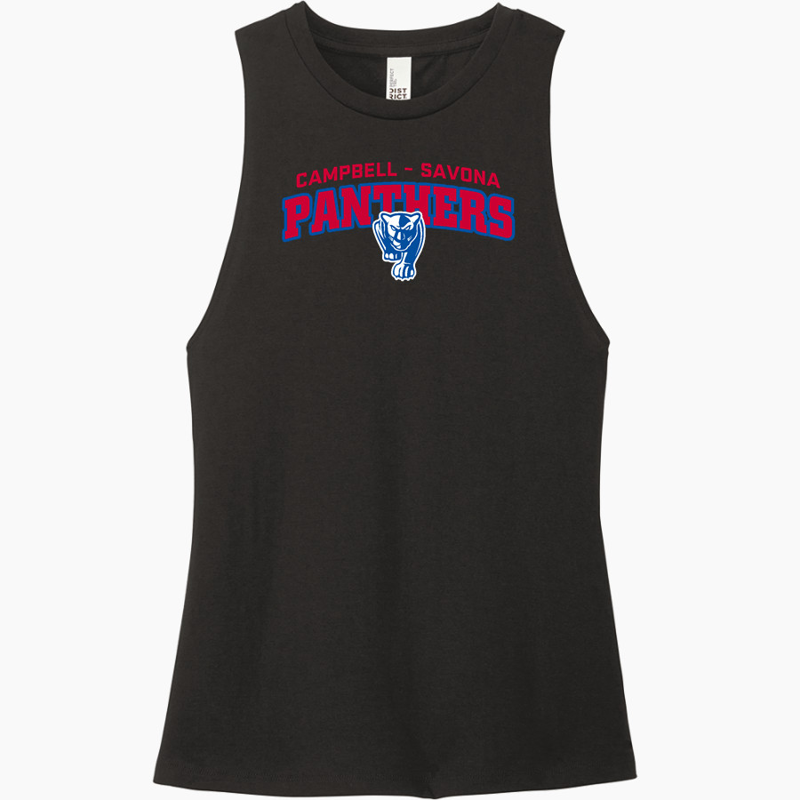 CAMPBELL-SAVONA HIGH SCHOOL PANTHERS <span class="pdp-name-mascot">CAMPBELL - SAVONA PANTHERS</span> District Women's Perfect Tri Muscle Tank