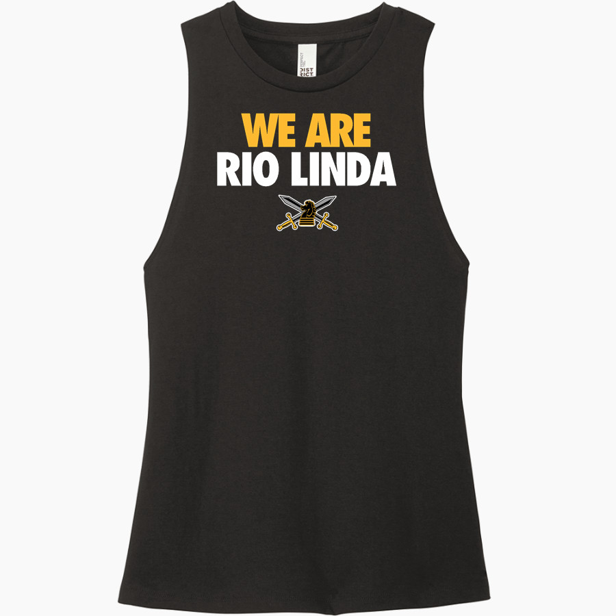 RIO LINDA HIGH SCHOOL KNIGHTS <span class="pdp-name-mascot">RIO LINDA KNIGHTS</span> District Women's Perfect Tri Muscle Tank