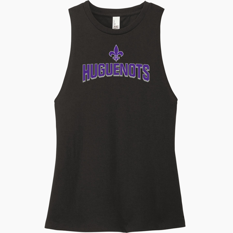 NEW ROCHELLE HIGH SCHOOL HUGUENOTS <span class="pdp-name-mascot">NEW ROCHELLE HUGUENOTS</span> District Women's Perfect Tri Muscle Tank