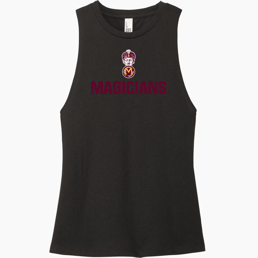 MINOT HIGH SCHOOL MAGICIANS <span class="pdp-name-mascot">MINOT MAGICIANS</span> District Women's Perfect Tri Muscle Tank