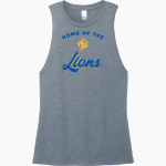 WALKERSVILLE HIGH SCHOOL LIONS District Women's Perfect Tri Muscle Tank Front Thumbnail