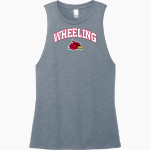 Wheeling University Cardinals Online Store <span class="pdp-name-mascot">Wheeling University Cardinals</span> District Women's Perfect Tri Muscle Tank Front Thumbnail