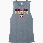 KING'S FORK HIGH SCHOOL BULLDOGS <span class="pdp-name-mascot">KINGS FORK BULLDOGS</span> District Women's Perfect Tri Muscle Tank Front Thumbnail