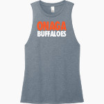 ONAGA HIGH SCHOOL BUFFALOES <span class="pdp-name-mascot">ONAGA BUFFALOES</span> District Women's Perfect Tri Muscle Tank Front Thumbnail