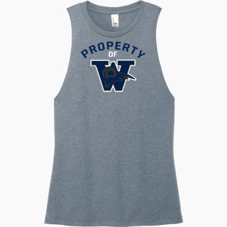 District Women's Perfect Tri Muscle Tank
