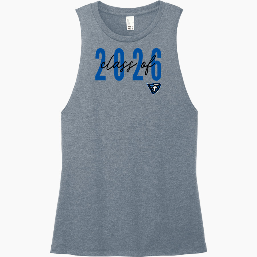 Faulkner University Eagles <span class="pdp-name-mascot">Faulkner University Eagles</span> District Women's Perfect Tri Muscle Tank