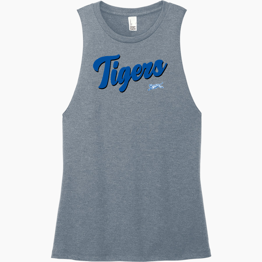 Crow Tigers <span class="pdp-name-mascot">Crow Middle School Tigers</span> District Women's Perfect Tri Muscle Tank