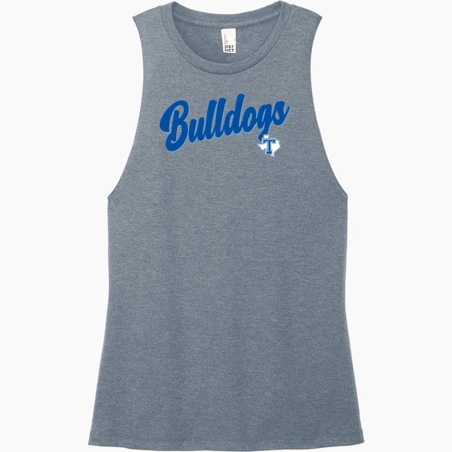 TAHOKA HIGH SCHOOL BULLDOGS <span class="pdp-name-mascot">TAHOKA BULLDOGS</span> District Women's Perfect Tri Muscle Tank