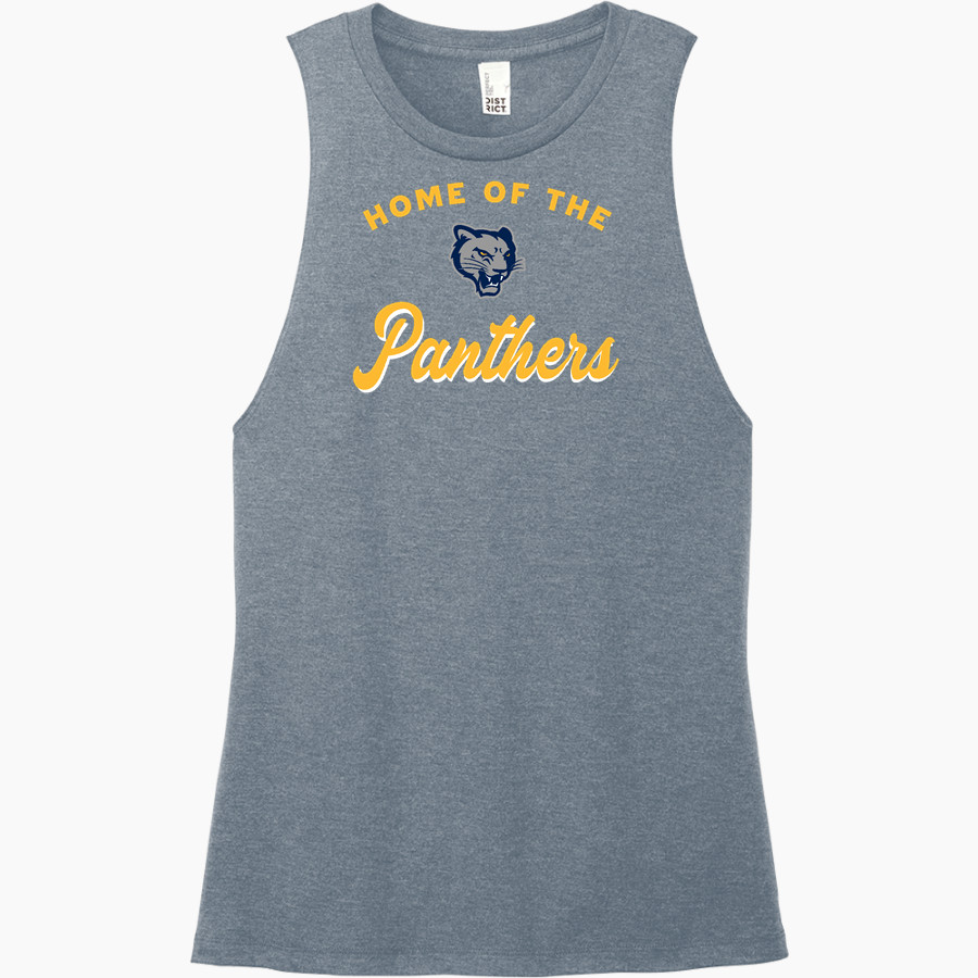 Mel Ott Panthers <span class="pdp-name-mascot">Mel Ott Little League Panthers</span> District Women's Perfect Tri Muscle Tank