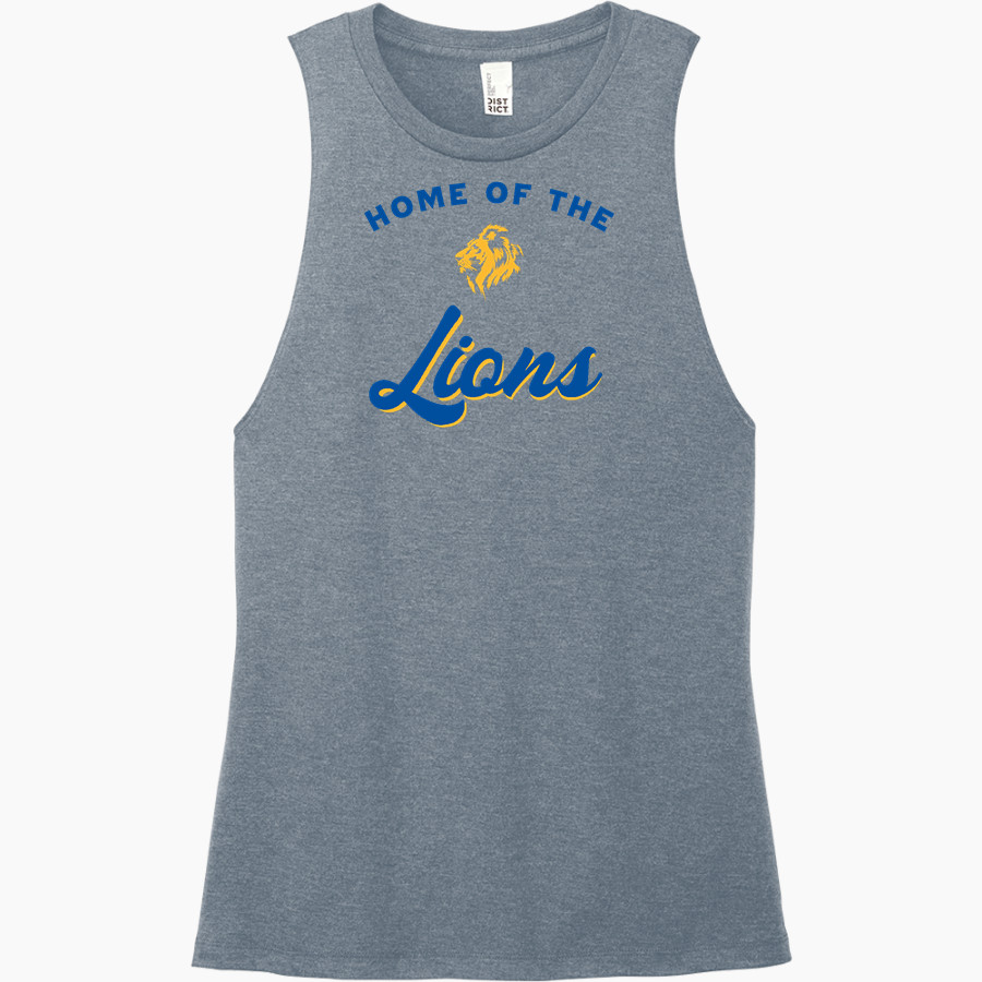 WALKERSVILLE HIGH SCHOOL LIONS District Women's Perfect Tri Muscle Tank