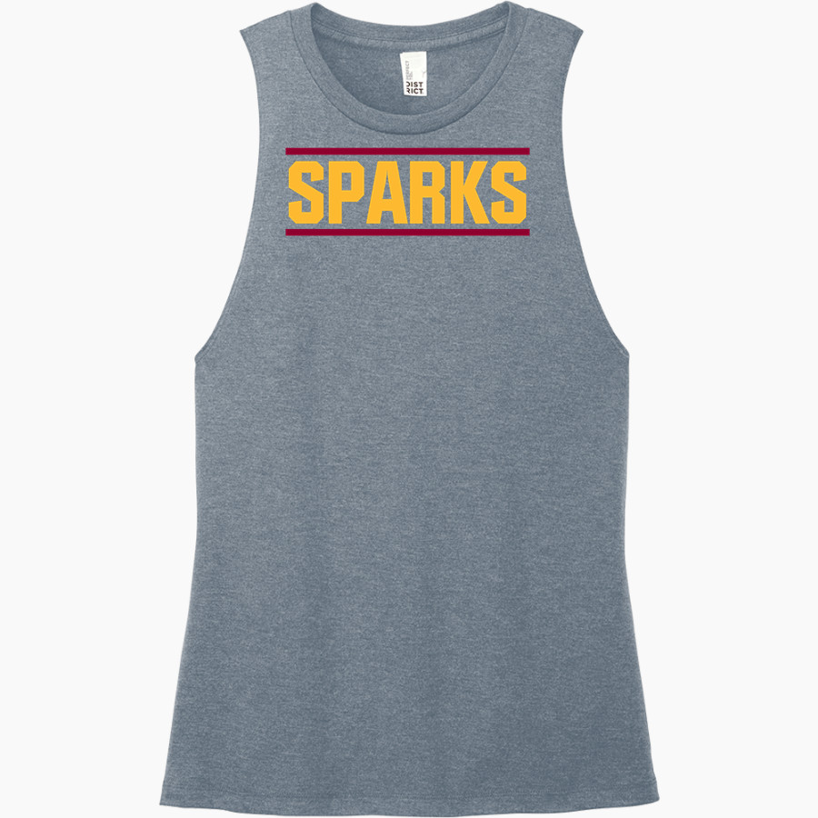 Embers Academy Sparks District Women's Perfect Tri Muscle Tank
