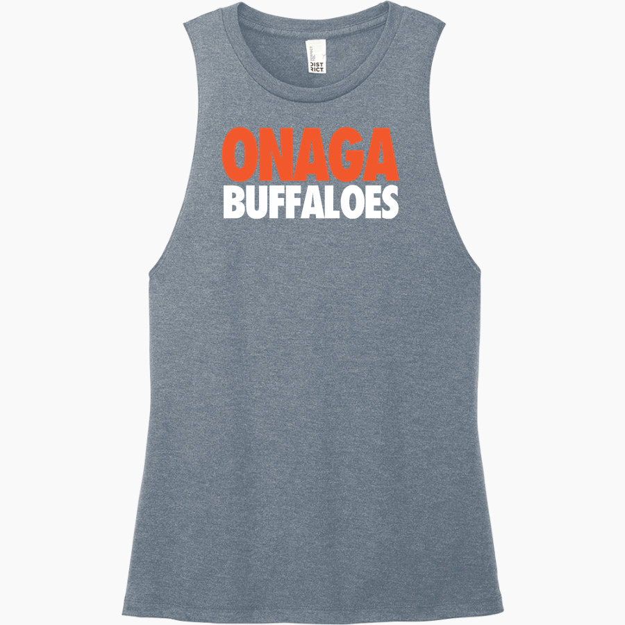 ONAGA HIGH SCHOOL BUFFALOES <span class="pdp-name-mascot">ONAGA BUFFALOES</span> District Women's Perfect Tri Muscle Tank