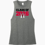 Marshall Mavericks District Women's Perfect Tri Muscle Tank Front Thumbnail