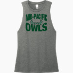 Mid-Pacific Owls <span class="pdp-name-mascot">Mid-Pacific Owls</span> District Women's Perfect Tri Muscle Tank Front Thumbnail