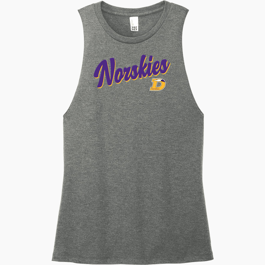 DEFOREST HIGH SCHOOL NORSKIES District Women's Perfect Tri Muscle Tank