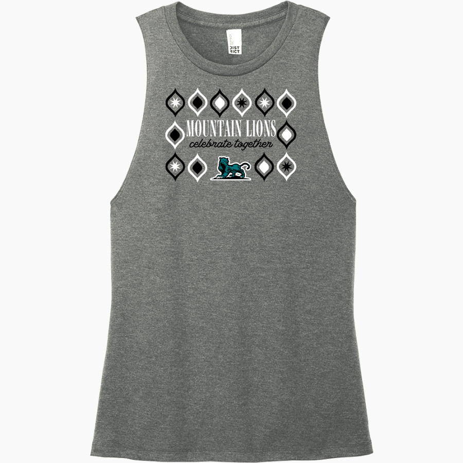 MUCHIN COLLEGE PREP MOUNTAIN LIONS District Women's Perfect Tri Muscle Tank