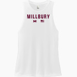 MILLBURY SR HIGH SCHOOL WOOLIES <span class="pdp-name-mascot">MILLBURY MEMORIAL WOOLIES</span> District Women's Perfect Tri Muscle Tank Front Thumbnail