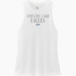 VISTA DEL LAGO HIGH SCHOOL EAGLES <span class="pdp-name-mascot">VISTA DEL LAGO EAGLES</span> District Women's Perfect Tri Muscle Tank Front Thumbnail