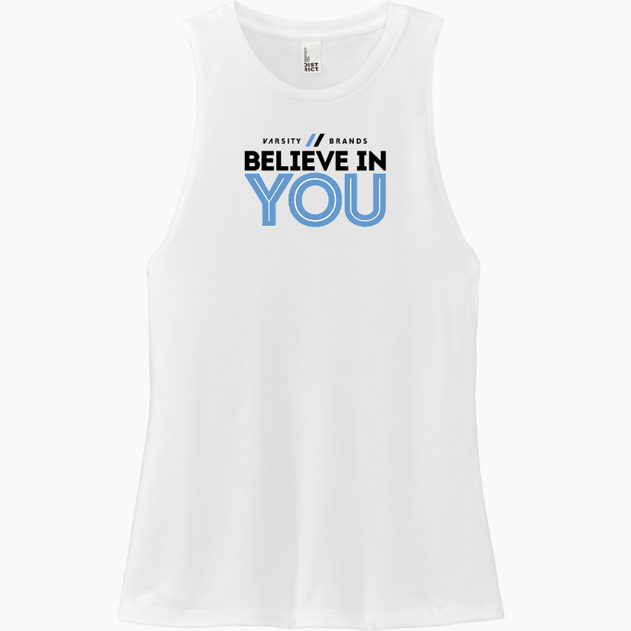 Believe In You <span class="pdp-name-mascot">Believe In You</span> District Women's Perfect Tri Muscle Tank