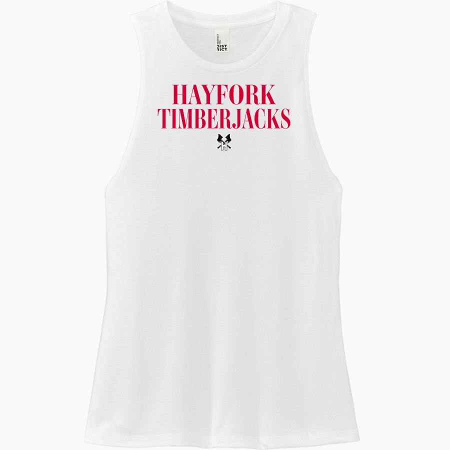 Hayfork Timberjacks District Women's Perfect Tri Muscle Tank