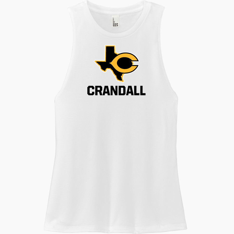 CRANDALL HIGH SCHOOL PIRATES District Women's Perfect Tri Muscle Tank