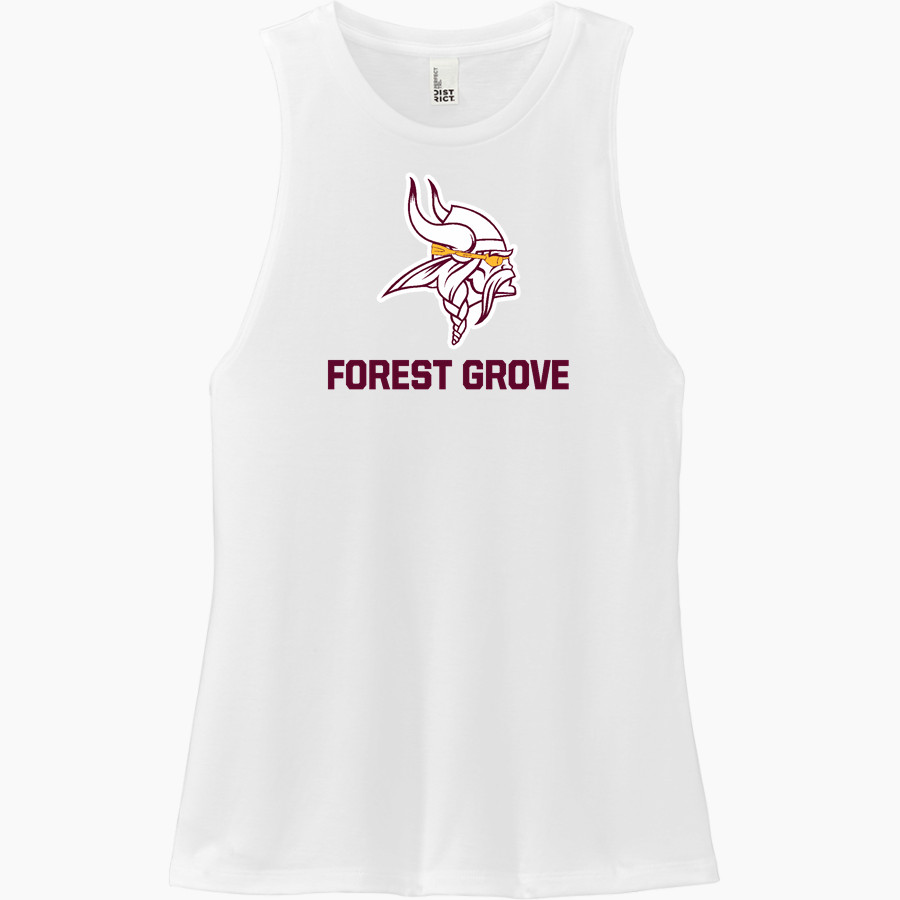 FOREST GROVE HIGH SCHOOL VIKINGS <span class="pdp-name-mascot">FOREST GROVE VIKINGS</span> District Women's Perfect Tri Muscle Tank