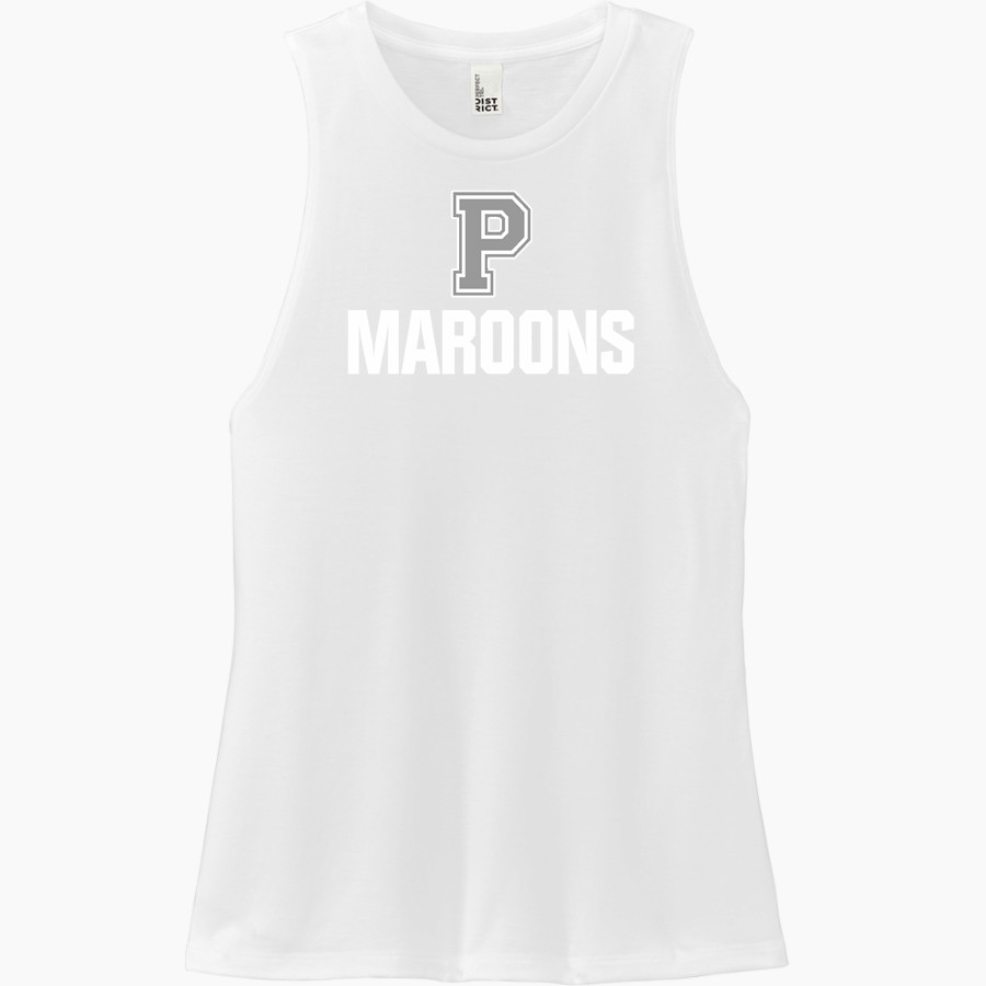 PERRY HIGH SCHOOL MAROONS <span class="pdp-name-mascot">PERRY MAROONS</span> District Women's Perfect Tri Muscle Tank