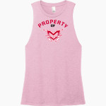 Mountain View Cougars District Women's Perfect Tri Muscle Tank Front Thumbnail