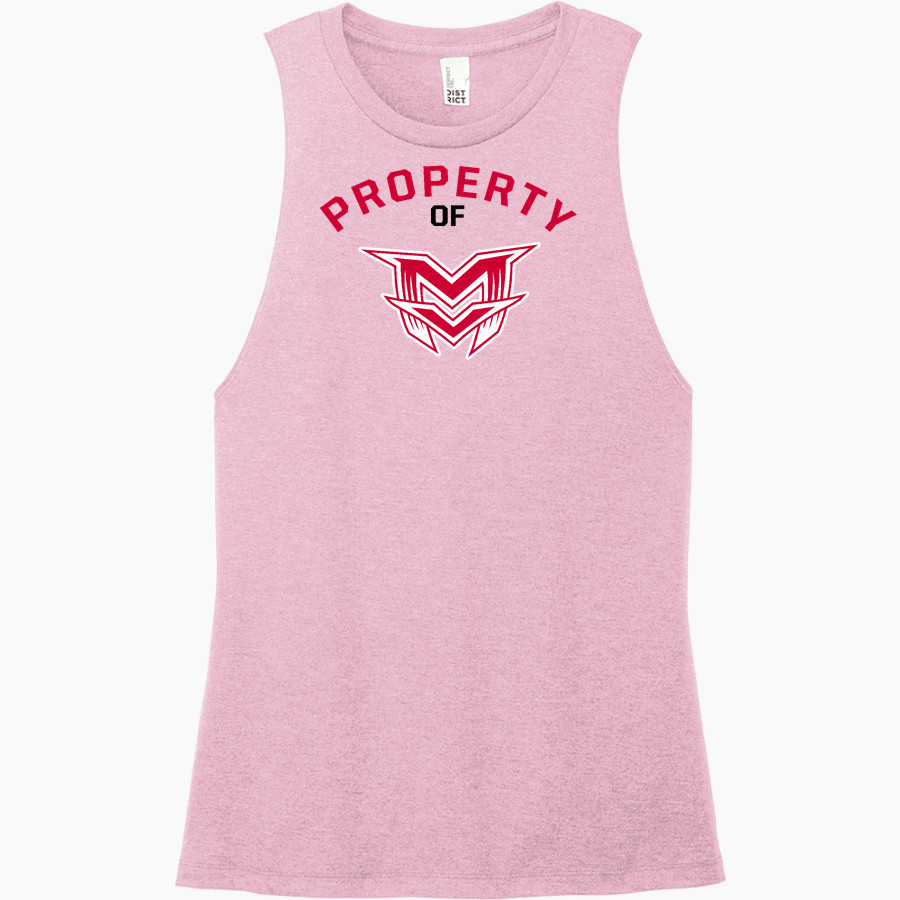 Mountain View Cougars District Women's Perfect Tri Muscle Tank