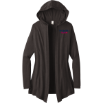 The Shore Conference Online Apparel Store <span class="pdp-name-mascot">The Shore Conference</span> District Women's Perfect Tri Hooded Cardigan Front Thumbnail