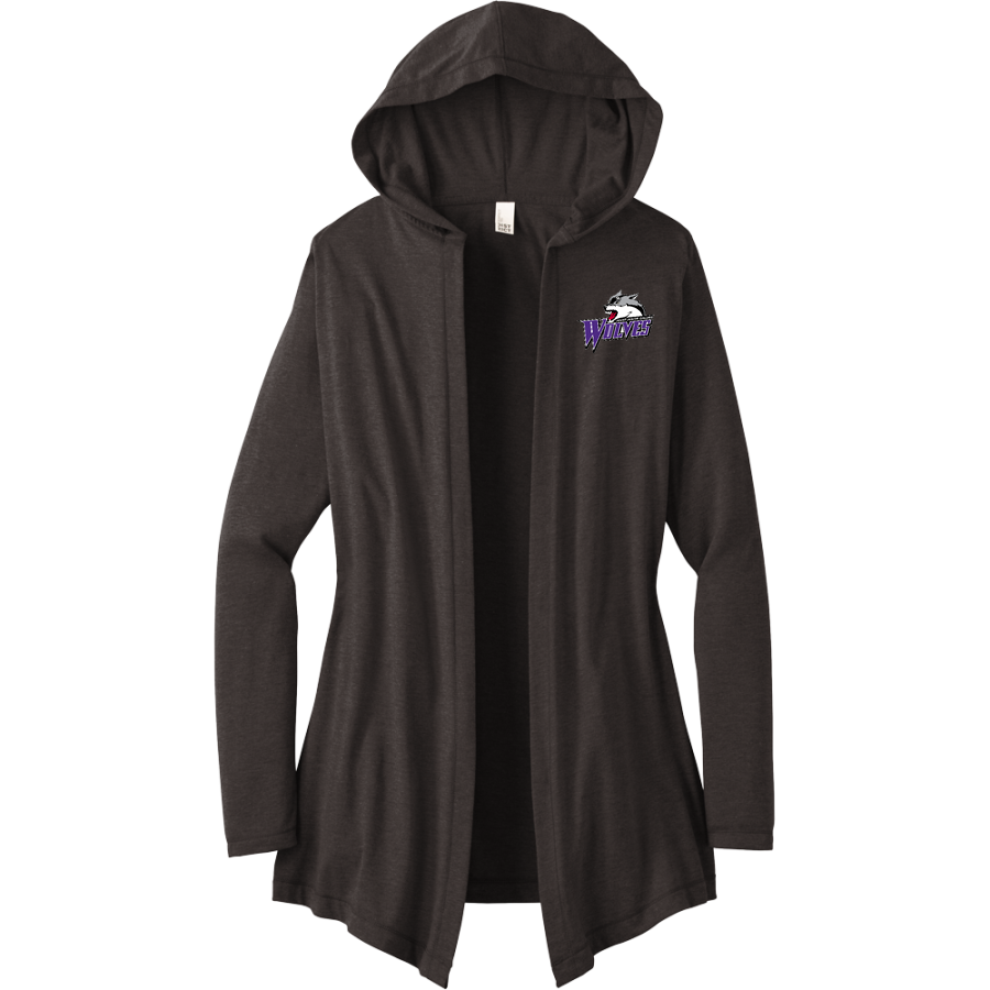 JJC Wolves <span class="pdp-name-mascot">JJC Wolves</span> District Women's Perfect Tri Hooded Cardigan